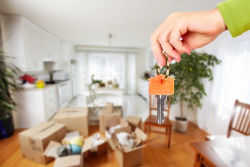 Accessible Holland Park Removals website content shown with inclusive design features