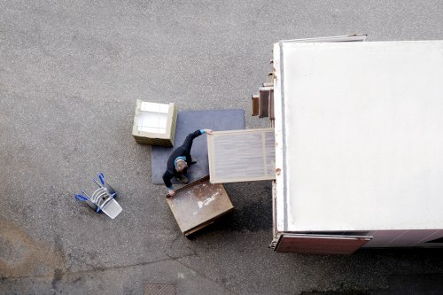Van parked on a residential street in Holland Park