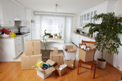 Customer confirming a removals booking and service details in writing