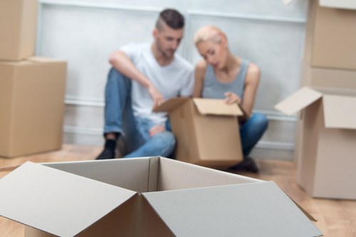 Business storage in Hollandpark with organized boxes and files