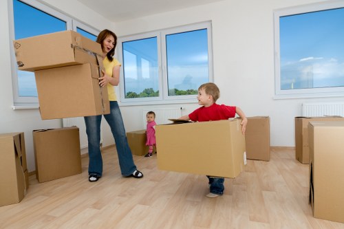 Affordable moving help with van in Holland Park for office items