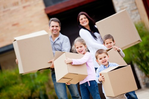 Residential furniture removals setup in Hollandpark