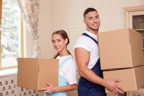 Manager assessing a complaint outcome in a removals company
