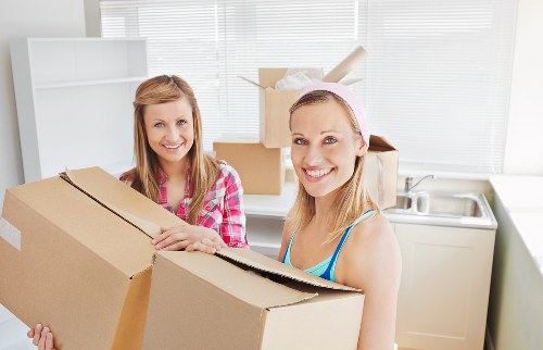 A new Hollandpark home interior ready for unpacking after relocation